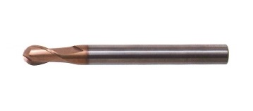 【ポイント5倍】ギガ・セレクション 超硬エンドミル BBDM230-040R (2枚刃超硬ボール 高硬度材加工対応)