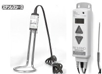 【ポイント10倍】【直送品】 八光電機 投込みヒーター A型温度コントロールセット SWS1505 (01880020)
