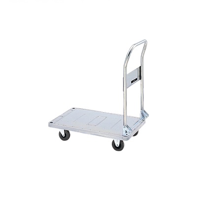 【尖んがり5倍】【直送品】 花岡鉄道車両 ステンレス鋼製手押し車 洒落男 SL-LSC 折りたたみ式 DIY・工具-物流・運搬器具-台車