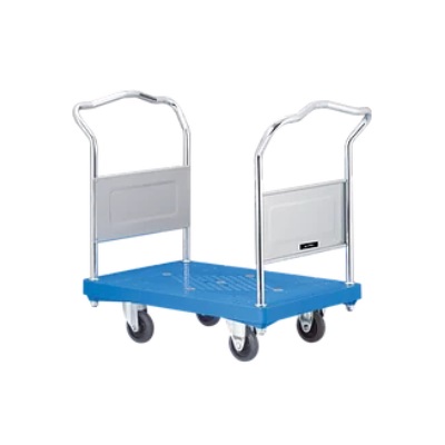 【ポイント10倍】【直送品】 花岡車輌 プラスチック製台車 ダンディ UPA-LD 両ハンドル式 【特大・送料別】
