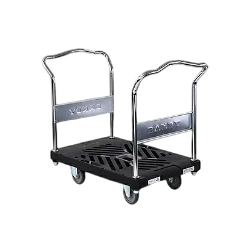 【直送品】 花岡車輌 プラ台車 ダンディX UXA-LD 両固定ハンドル式 【特大・送料別】