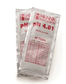 ハンナ pH4.01判定基準液 袋入り口・入口 HI 70004P (HI70004P)