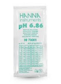 ハンナ pH6.86判定基準液 袋入り口・入口 HI 70006P (HI70006P)