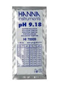ハンナ pH9.18判定基準液 袋入り口・入口 HI 70009P (HI70009P)