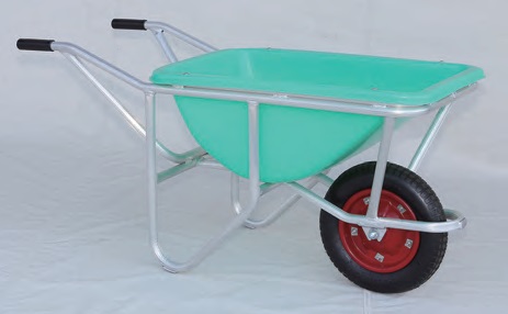 【ポイント10倍】【直送品】 ハラックス アルミ1輪車 CF-1 エアータイヤ 【大型】