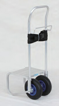 【尖んがり10倍】【直送品】 ハラックス キャリボーイ 背負動噴用運搬台車 DC-100N ノーパンクタイヤ 【大型】 リヤカー-運搬器具