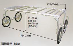 ハラックス 楽太郎用の幅広部品 RA-W2350 《別売部品》