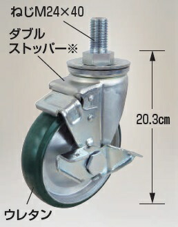 15630円 最も信頼できる ハラックス タイヤセット キャスターシリーズ TR-FDS150