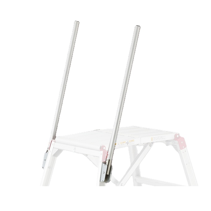 【ポイント10倍】【直送品】 長谷川工業 ハセガワ 手がかり棒 (固定収納式) DSK-T (10083) 2本1セット 《DSKオプション》