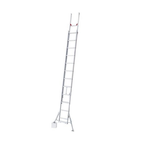 【ポイント10倍】【直送品】 長谷川工業 ハセガワ 2連はしご　ラクノリ (脚部伸縮スタビライザー付き) LH2-54 (10416) ハチ型 【大型】