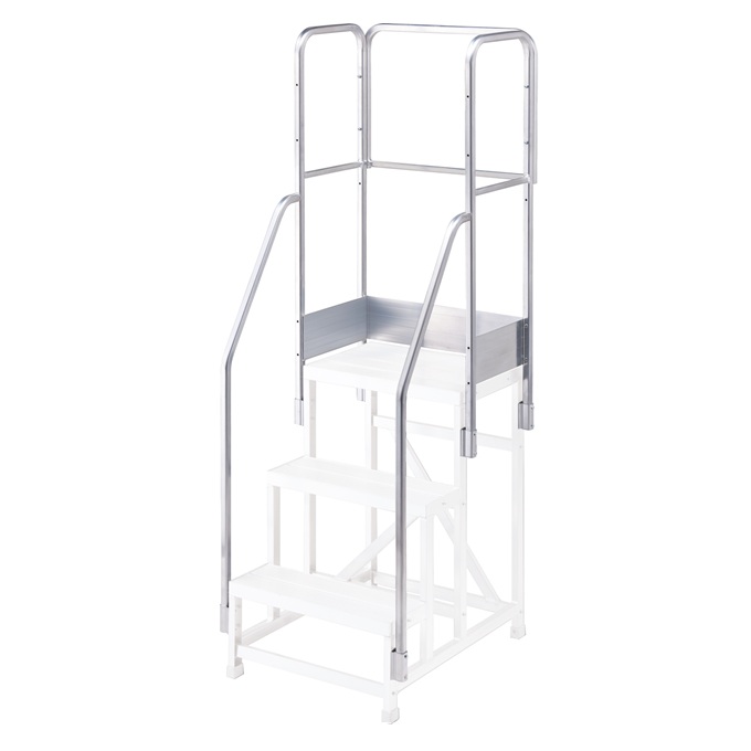 【ポイント10倍】【直送品】 長谷川工業 ハセガワ フルセット手すり DB2.0-T4F110 (17123) 《作業台オプション》