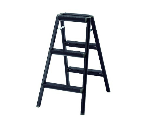 【ポイント5倍】【直送品】 長谷川工業 ハセガワ 踏台 SE-8a (BK) (17717) ブラック 【大型】