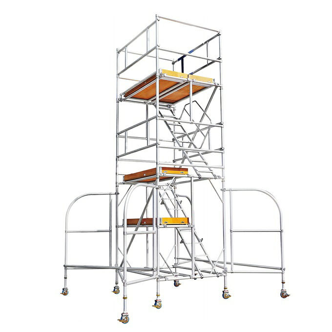 【ポイント5倍】【直送品】 長谷川工業 ハセガワ 高所作業台 ライトタワーステアウェイ STW-2a (18072) 【特大・送料別】