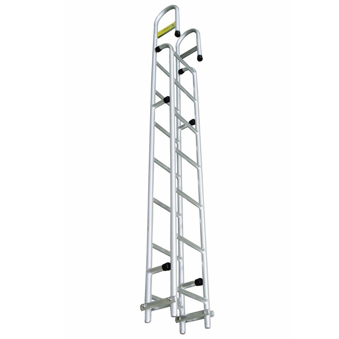 【ポイント5倍】【直送品】 長谷川工業 ハセガワ 舷側用垂直はしご SSPF-485 (30673) 折りたたみタイプ 【特大・送料別】