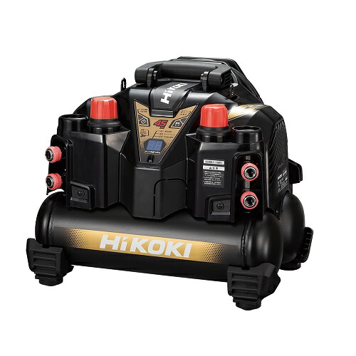 【尖んがり5倍】HiKOKI 釘打機用エアコンプレッサ EC1245H3 (CS) (57501301) 高圧専用