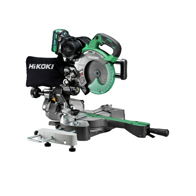 【直送品】 HiKOKI 36V コードレス卓上横すべり丸のこ C3607DRA (K) (XPSZ) (57801042) 【大型】