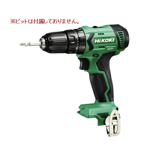 【尖んがり5倍】HiKOKI 10.8V コードレス振りまわすドライバドリル DV12DA (NN) (57801314) (乾電池・申し受ける器・容れもの別売) 穴あけ・締付工具-電動工具本体