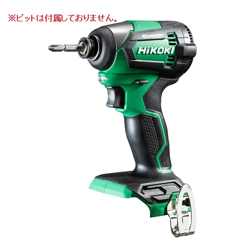HiKOKI 18V コードレスインパクトドライバ WH18DE (NN) アグレッシブグリーン (57802974) (蓄電池・充電器・ケース別売)