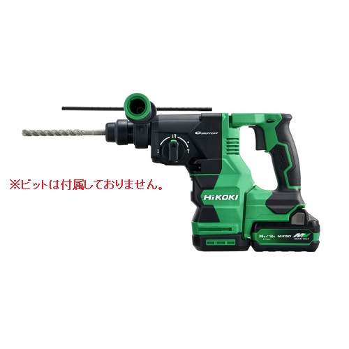 【ポイント10倍】HiKOKI 18V コードレスロータリハンマドリル DH1826DA (2XPZ) (57803240)
