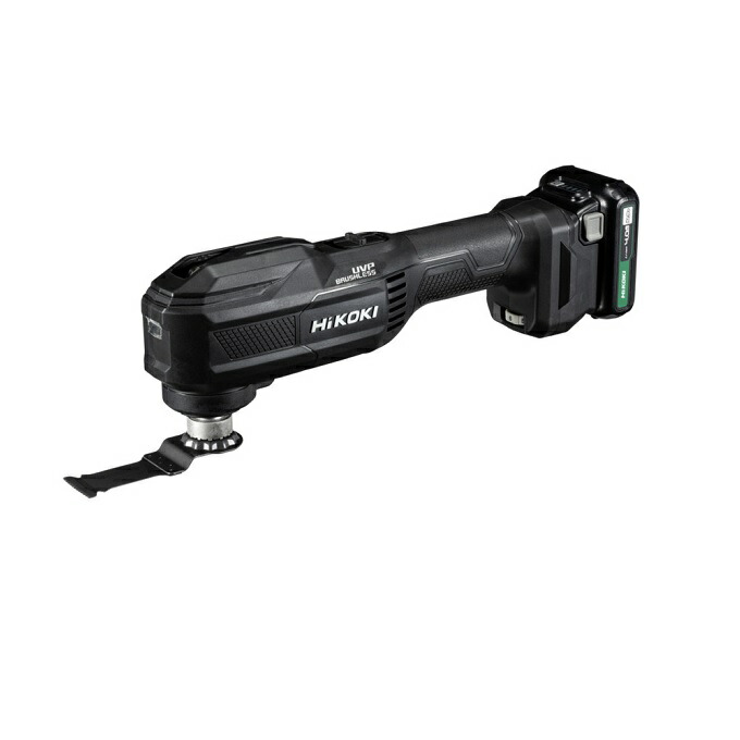 【ポイント10倍】HiKOKI 10.8V コードレスマルチツール CV12DB (LSB) (57804591) ストロングブラック