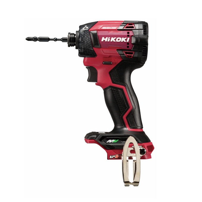 HiKOKI 36V コードレスインパクトドライバ WH36DD (NNR) スコーピオンレッド (57804626) (蓄電池・充電器・ケース別売)