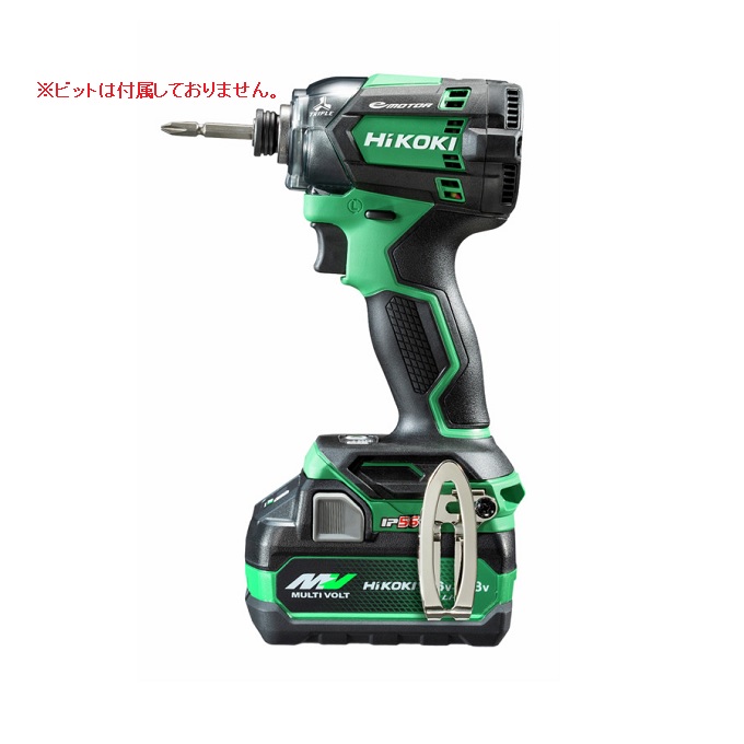 HiKOKI 18V コードレスインパクトドライバ WH18DC (2XPZ) アグレッシブグリーン (57804680)|道具屋さん店