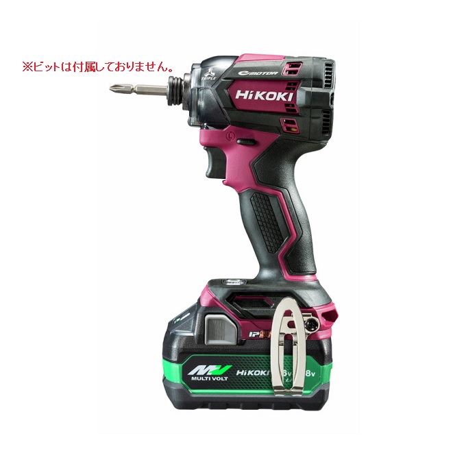 HiKOKI 18V コードレスインパクトドライバ WH18DC (2XPRZ) フレアレッド (57804682)|道具屋さん店