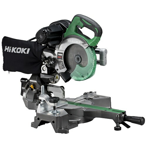 【尖んがり5倍】【直送品】 HiKOKI 卓上横すべり丸のこ C6RSHD (K) (57301055) チップソー(黒鯱)付 【大型】