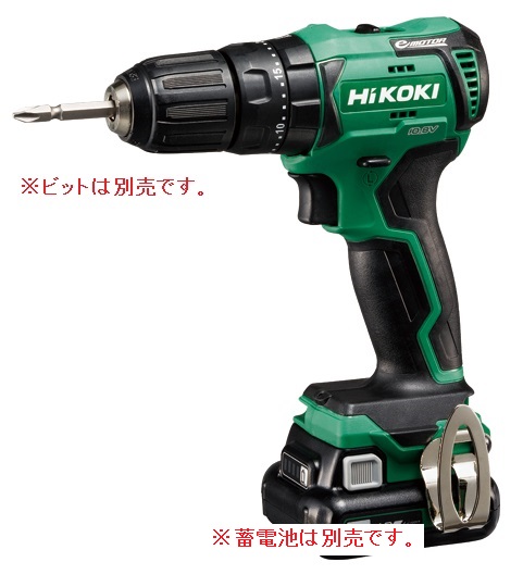 HiKOKI 10.8V コードレス振動ドライバドリル DV12DD (NN) (57801154) (蓄電池・充電器・ケース別売)|道具屋さん店
