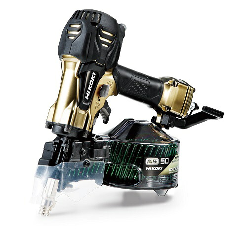 【ポイント10倍】HiKOKI 高圧ロール釘打機 NV50HR2 (N) (57501082) パワー切替機構なし 48,972円