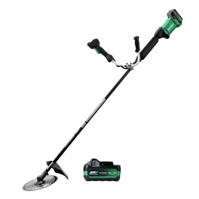 【直送品】 【寸法押さえる 排他的権利付き添い人】 HiKOKI 36V コードレス刈払機 CG36DC (WPZ) アグレッシブグリーン 【大型】