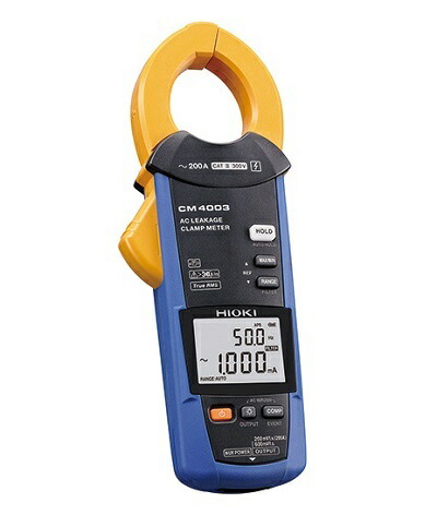 【尖んがり10倍】日置電機 ACリーククランプメータ コマーシャル4003 (最終生産物・外の方ワット数役立つこと付き添い人)