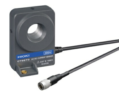 日置電機 AC/DCカレントセンサ CT6873 (有線テレビ長3m)