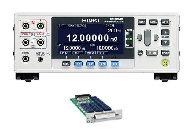 【ポイント10倍】日置電機 抵抗計 RM3545-02 (マルチプレクサユニット対応)