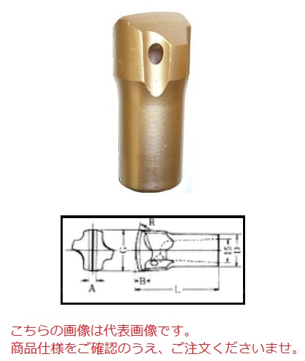 【ポイント10倍】【直送品】 平戸金属 テーパーカービット TC22-32 (22H 32mm)