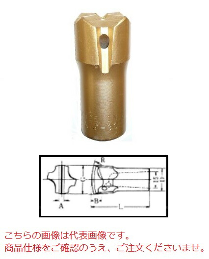【ポイント5倍】【直送品】 平戸金属 テーパークロスビット TX22-36 (22H 36mm)