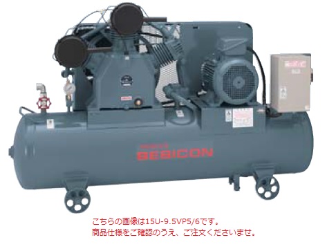 【ポイント5倍】【直送品】 日立 給油式ベビコン 7.5U-9.5VP5 自動アンローダ式 50Hz 《コンプレッサー》 【大型】|道具屋さん店