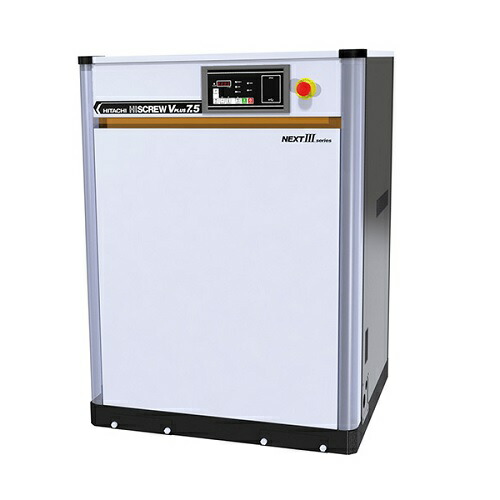 【直送品】 日立 一定速給油式スクリュー圧縮機 OSP-7.5M5AN3-8K 50Hz 《コンプレッサー》 【大型】