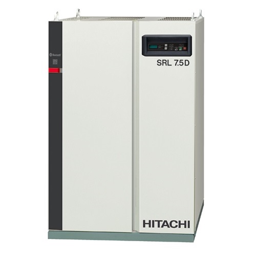 【ポイント5倍】【直送品】 日立 オイルフリースクロール圧縮機 SRL-7.5DMNA5 ドライヤー内蔵 50Hz 《コンプレッサー》 【大型】