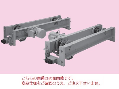 【直送品】 日立 クレーンサドル 2輪で1.0t 最大スパン10m SLM5-10 《サスペンション形ウレタンホイールサドル》 【特大・送料別】｜道具屋さん店
