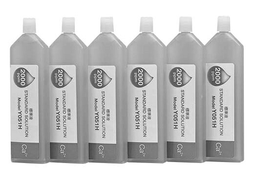 【ポイント5倍】堀場製作所 カルシウムイオン標準液(2000ppm) Y051H (3200457727) (14mL×6本)