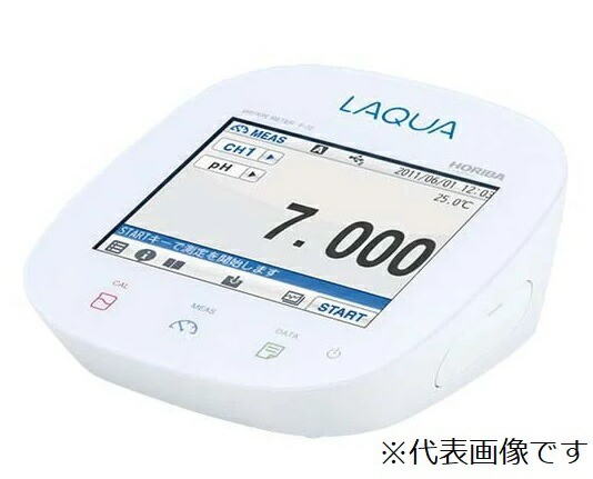 【尖んがり10倍】堀場製作所 卓上型pH米突(電極照明ランプ付き添い人) F-72T-K (3200619271) (JQA考試付き添い人)
