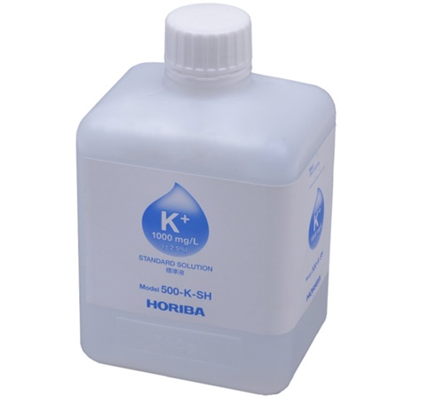 【ポイント10倍】堀場製作所 1000mg/L カリウムイオン標準液 500-K-SH (3200697183) (500mL入)