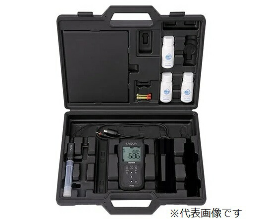 堀場製作所 携帯型型水質計(pH判定基準電極仕掛ける) D-210P-S-K (3200834823) (JQA考試付き添い人)