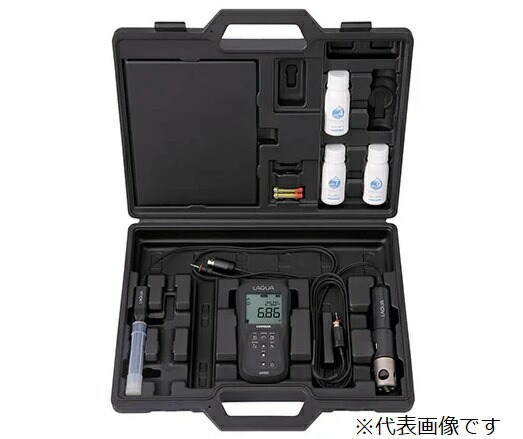 堀場製作所 携帯型型水質計(pH・DO電極仕掛ける) D-210PD-S-K (3200834825) (JQA考査付き添い人)