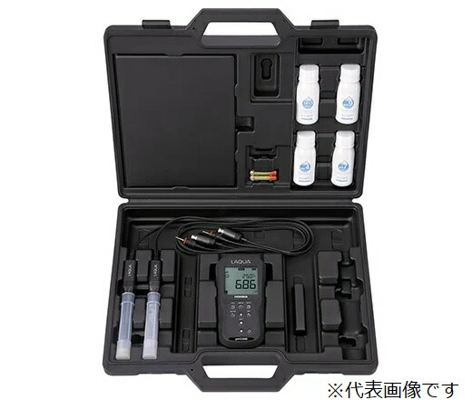 【尖んがり10倍】堀場製作所 携帯型型水質計(pH・明かり伝わらす率電極仕掛ける) D-220パソコン-S-K (3200834827) (JQA考査付き添い人)