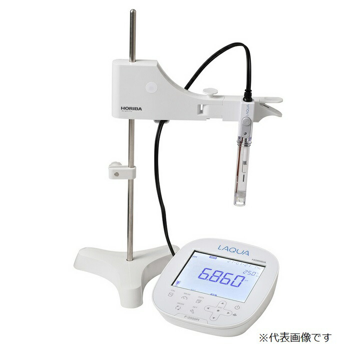 【尖んがり5倍】堀場製作所 卓上型pH米突(御冷やし専用 pH電極仕掛ける) F-2000PI-TW-K (3200924546) (JQA考試付き添い人)