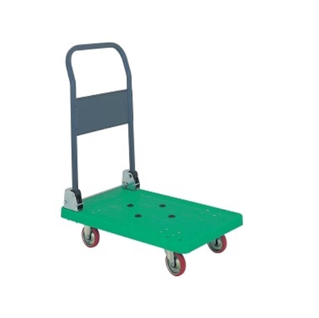 【ポイント10倍】【直送品】 石川製作所(アイケーキャリー) 樹脂 シリーズ P301G 折り畳み式ハンドル