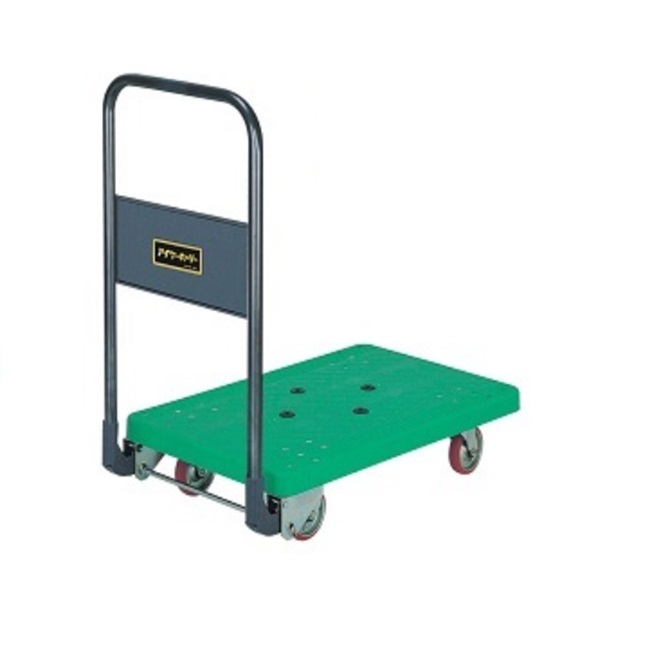 【ポイント5倍】【直送品】 石川製作所(アイケーキャリー) 樹脂 シリーズ WD-P301G 折り畳み式ハンドル