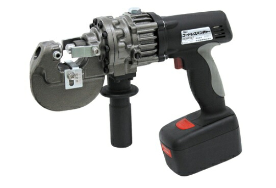 【直送品】 育良精機 コードレスパンチャー ISK-MP15LT (50175) 【法人向け・人間宅送りとどける不可】
